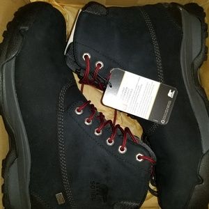 Sorel Paxson 6" Outdry Men's Boot Size 13 Blk NWT